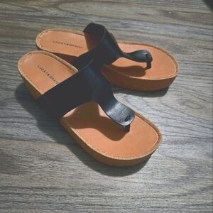 Lucky Brand Platform Sandals